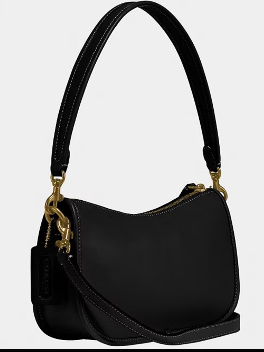 COACH, the Original Glove Tanned Leather Swinger Shoulder Bag